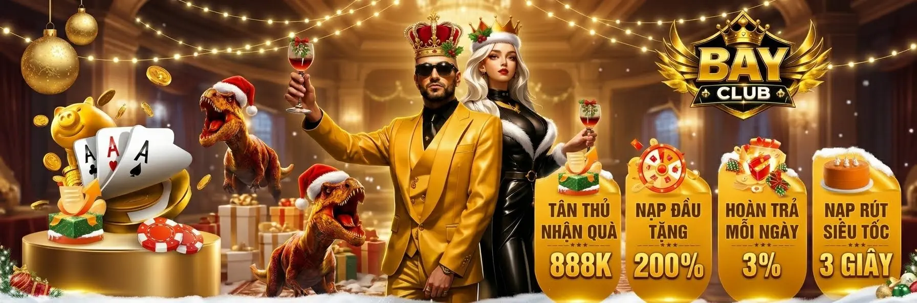 Banner Bayclub giáng sinh